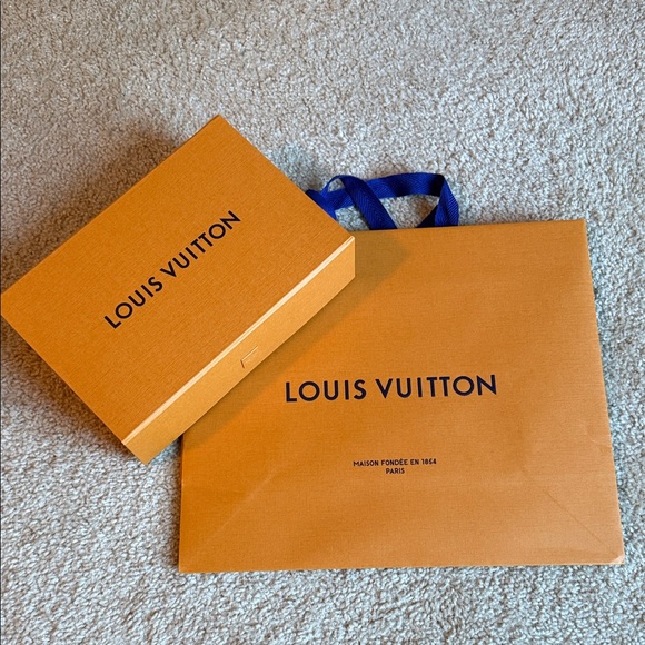 Louis Vuitton Other - Louis Vuitton box and bag orange blue gift